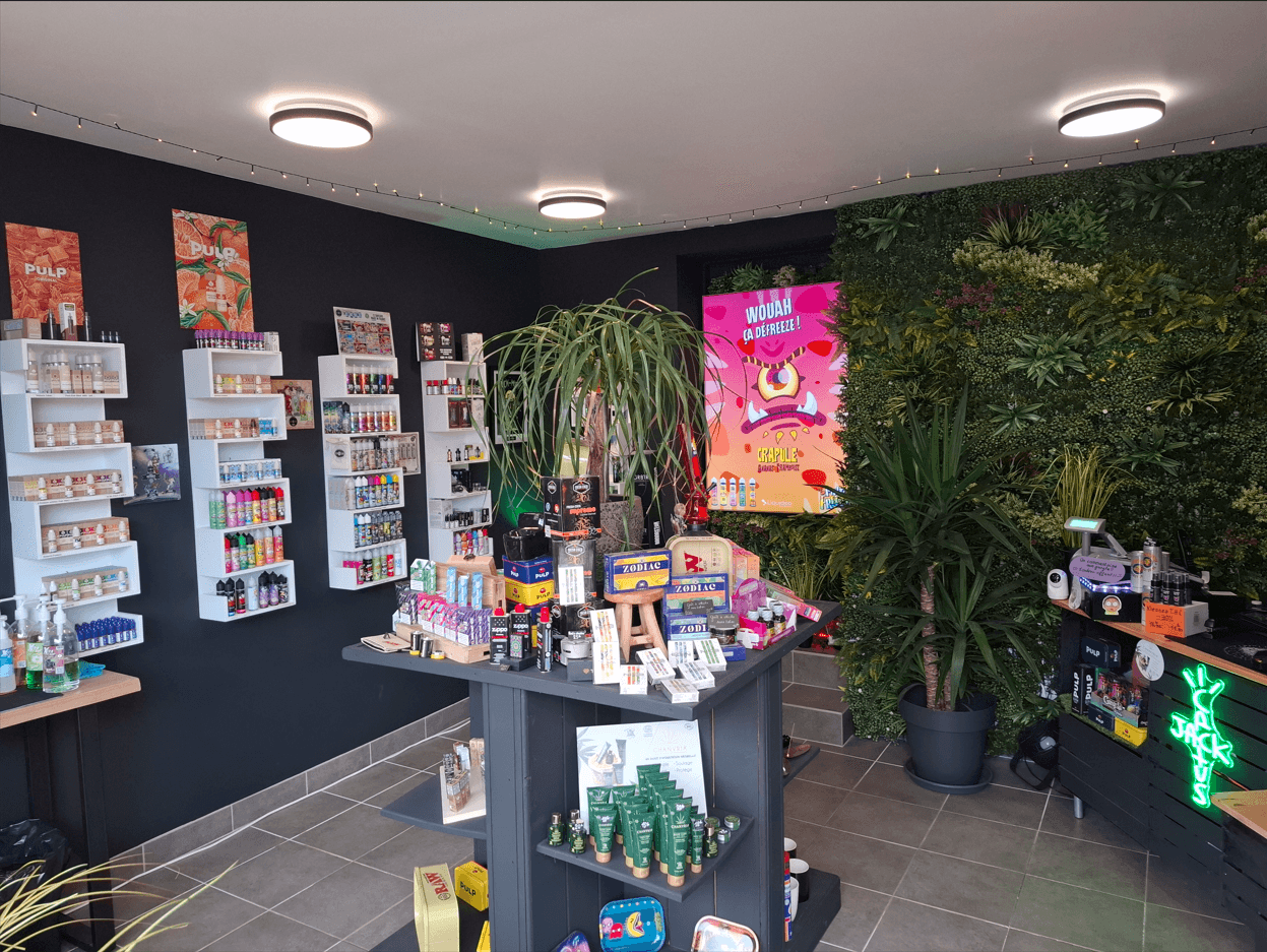 Photo de l'intérieur de la boutique Weedmax